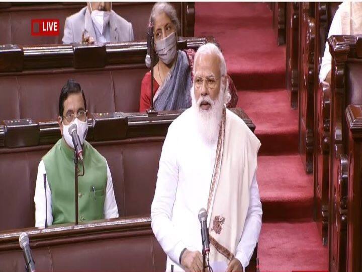Image result for PM Modi In rajya sabha