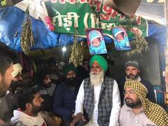 ਅੰਦੋਲਨ 'ਚ ਜਜ਼ਬੇ ਦੀ ਵੱਖਰੀ ਮਿਸਾਲ, ਨਵ ਜਨਮੇ ਬੱਚੇ ਦੀ ਖੁਸ਼ੀ ਟਰਾਲੀ 'ਤੇ ਹੀ ਫੋਟੋਆਂ ਲਾ ਮਨਾਈ