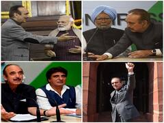 IN PICS | Rajya Sabha Bids Adieu To Ghulam Nabi Azad - Check Out Some Throwback Images Of Congress Veteran's Political Journey