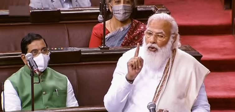 PM Modi Emotional Cries in Rajya Sabha PM Narendra Modi farewell retiring members Rajya Sabha রাজ্যসভায় বক্তব্য রাখতে গিয়ে আবেগপ্রবণ নরেন্দ্র মোদি  