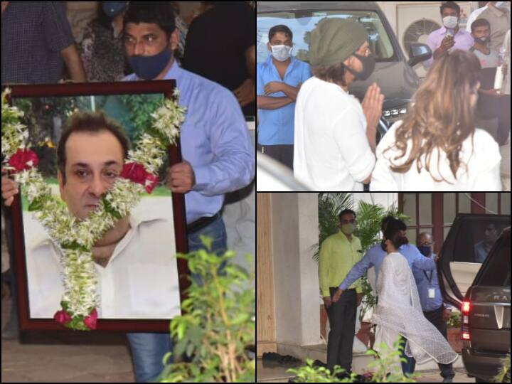 Several Bollywood celebs including Shah Rukh Khan, Alia Bhatt, Tara Sutaria, Chunky Panday offered their condolences to Rajiv Kapoor's family at Kapoor's bungalow in Mumbai on Tuesday (February 9)