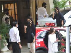 PICS: Ranbir, Neetu & Tara Arrive At Kapoor's Bungalow To Pay Last Respect To Rajiv Kapoor