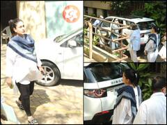 IN PICS l Nieces Karisma, Kareena Kapoor Rush To Chembur Hospital Where Rajiv Kapoor Breathed His Last