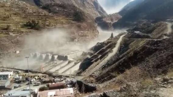 Uttarakhand glacier collapse video may send chills down your spine | Namaste Bharat