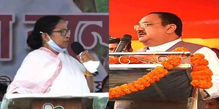 West Bengal Election 2021 JP Nadda challenges TMC to win upcoming election in Bengal West Bengal Election: কেন্দ্র ও রাজ্যের প্রকল্প নিয়ে ফের বাকবিতণ্ডা মমতা-নাড্ডার