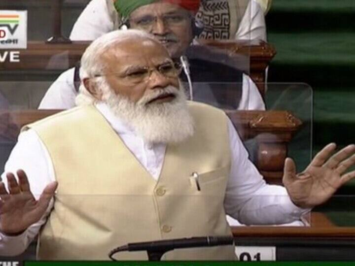 PM Narendra Modi Speech in Lok Sabha on Farmers protest and andolanjivi ਕਿਸਾਨ ਅੰਦੋਲਨ ਨੂੰ ਪਵਿੱਤਰ ਮੰਨਦਾ ਹਾਂ, ਅੰਦੋਲਨਜੀਵੀਆਂ ਨੇ ਕੀਤਾ ਅਪਵਿੱਤਰ- ਮੋਦੀ