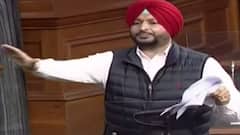 Ravneet Singh Bittu Vs Anurag Thakur in Rajya Sabha over farmers' protest