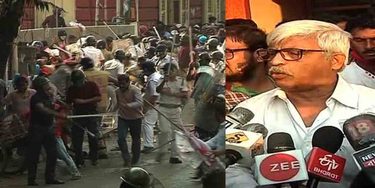 West Bengal Election 2021: CPIM Sujan Chakraborty reaction on Left Front Youth clash in Dharmatala WB Election News 2021: ‘ছাত্র-ছাত্রীদের কেউ এভাবে মারে! নবান্ন-ছাপ্পান্ন একাকার’