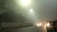 Weather Update: Vehicles crawl, visibility low as fog covers Delhi