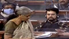 FM in Lok Sabha: Congress party is running on the formula of 'Hum do-Hamare Do' | Full Speech