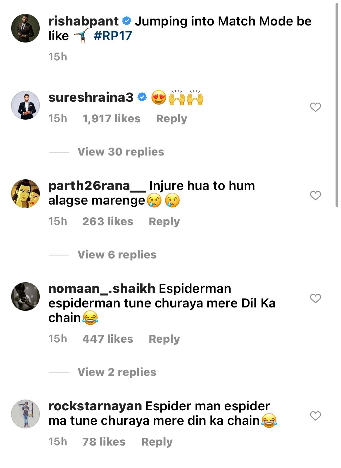 Watch Rishabh Pant ‘Jumping Into Match Mode’, Does A Shawn Michaels On Instagram, Fans Cry Of ‘Spiderman’