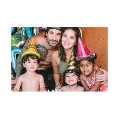 নোহ এবং আশেরের ৩ বছরের জন্মদিন, সেলিব্রেশনের ছবি শেয়ার মা সানির