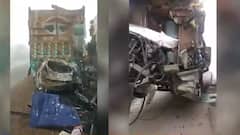 UP: Dense fog cause 2 different road accidents, 6 members of a family die