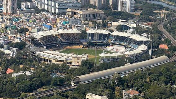 ENG vs IND 2nd Test: PM Modi clicks picture of Chepauk stadium from his airplane