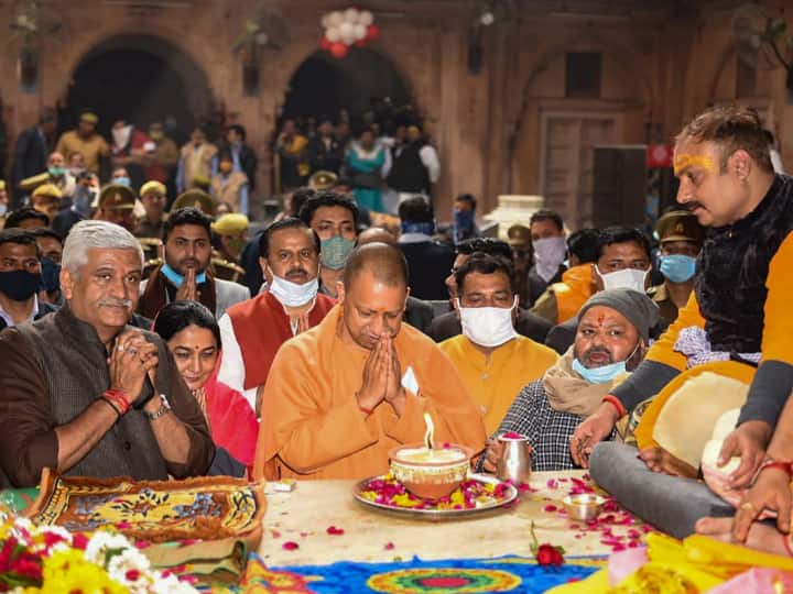 Yogi Adityanath Assures Seers Of Development In Braj Region Yogi Adityanath Assures Seers Of Development In Braj Region