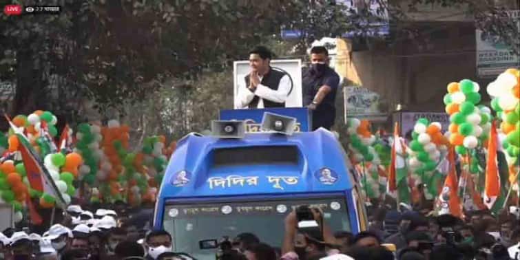 West Bengal Election 2021: BJP Parivartan Yatra counter challenged by Didir Doot campaign of TMC WB Election 2021: ‘পরিবর্তন যাত্রা’-র পাল্টা ‘দিদির দূত’