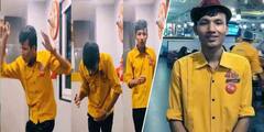 Guwahati waiter’s viral dance video রেস্তোরাঁয় ওয়েটারের ডান্স স্টেপ আপনাকে মুগ্ধ করবে, দেখুন