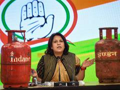 LPG Price Hike: Congress Targets Centre With Cylinders Atop Briefing Table