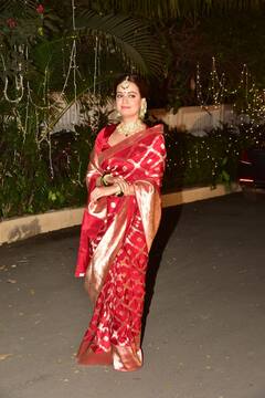 FIRST PICS Of Dia Mirza- Vaibhav Rekhi’s Wedding; The Actress Looks Absolutely Ethereal In Red