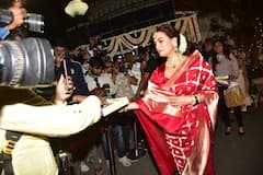 FIRST PICS Of Dia Mirza- Vaibhav Rekhi’s Wedding; The Actress Looks Absolutely Ethereal In Red