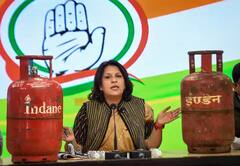 LPG Price Hike: টেবিলে সিলিন্ডার বসিয়ে সাংবাদিক বৈঠক, দেখুন অভিনব প্রতিবাদের মাঝে দেওয়া হল কী বার্তা
