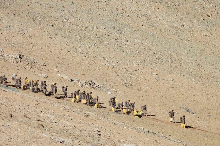 Defence minister Singh had told Parliament that it was agreed to convene the next meeting of senior commanders of both sides within 48 hours of completion of the disengagement in the Pangong lake area so as to resolve all other remaining issues. (Image: PTI)