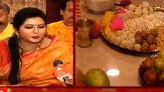 Swaraswati Puja 2021: একই সঙ্গে বাগদেবীর আরাধনায় Sovan Chatterjee ও Baishakhi Banerjee