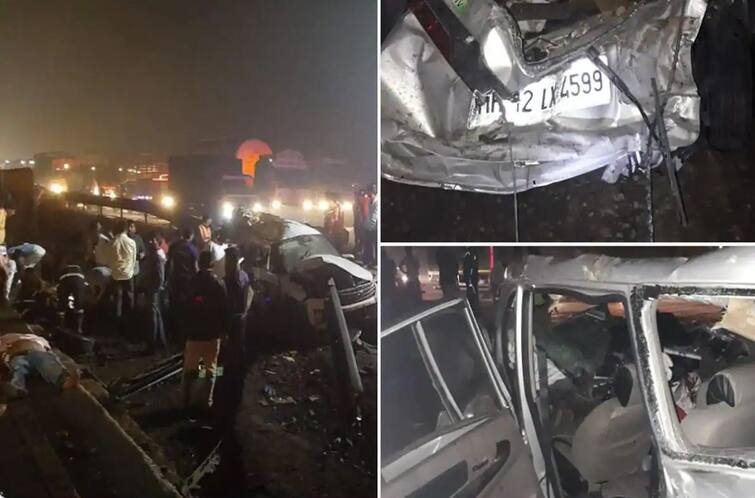 Five killed and at least five injured in a collision between multiple vehicles on Mumbai - Pune Expressway ਐਕਸਪ੍ਰੈੱਸਵੇ 'ਤੇ ਕਈ ਵਾਹਨ ਆਪਸ 'ਚ ਟਕਰਾਏ, 5 ਲੋਕਾਂ ਦੀ ਮੌਤ, ਕਈ ਜ਼ਖ਼ਮੀ