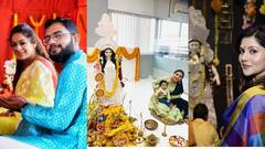 Saraswati Puja 2021: টলিপাড়ায় কেমন হল বাগদেবীর আরাধনা, দেখুন ছবিতে