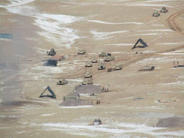 The disengagement began on Wednesday last. On Thursday, Defence Minister Rajnath Singh made a detailed statement in Parliament on the disengagement pact. Last year, the Chinese military built several bunkers and other structures in the areas between Finger 4 and 8 and had blocked all Indian patrols beyond Finger 4, triggering strong reaction from the Indian Army. (Image: PTI)