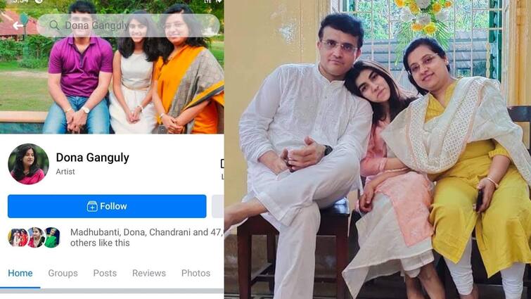 Dona Ganguly report fake FB page Lalbazar Cyber Crime department removes fake facebook page Sourav Ganguly Dona Sana Ganguly after report published ABP LIVE Dona Ganguly fake FB page:  সৌরভ, ডোনা, সানার ভুয়ো ফেসবুক পেজ সরাল লালবাজার