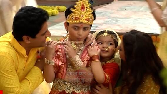 Catch a glimpse of 'junior' Radha-Krishna | Hamari Wali Good News