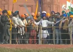 IN PICS | Maninder Singh, Man Who Swung Swords At Red Fort During R-Day Violence, Held By Delhi Police