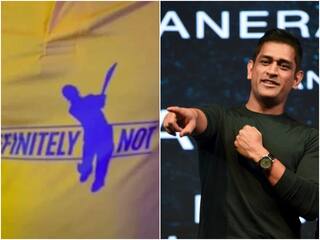 IPL 2021 Auction: Chennai Super Kings Pay Tribute To MS Dhoni By Donning 'Definitely Not' T-Shirts