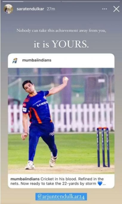 IPL 2021: Sara Tendulkar Shuts Down 'Nepotism' Trolls For Brother Arjun By Posting Inspiring Message