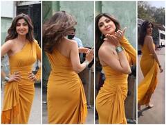 Shilpa Shetty Photos: হলুদ গাউনে মোহময়ী শিল্পা