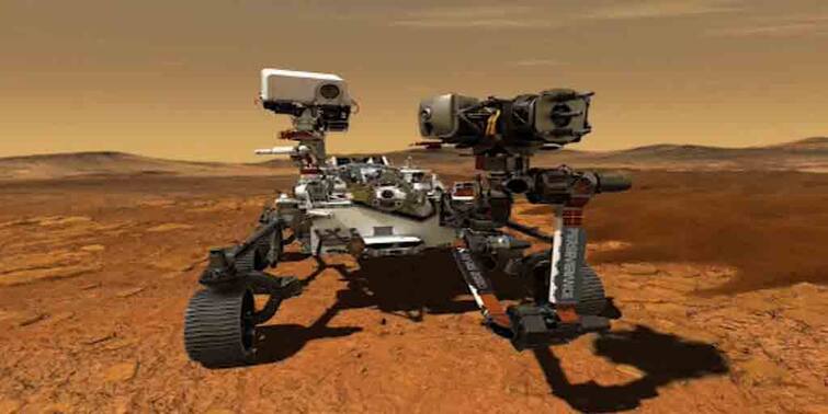 NASA's Mars Perseverance Rover Safely Lands on Red Planet see landing pictures video NASA Perseverance Rover: মঙ্গলে অবতরণ ‘পারসিভের‍্যান্স’-এর