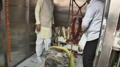 Lord Hanuman's temple being rebuilt in Chandni Chowk