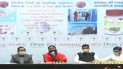 Baba Ramdev Launches Covid Medicine 'Coronil' In Presence Of Harsh Vardhan And Gadkari | FULL PC