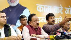 Ayurveda has all kinds of recognition in WHO, Harsh Vardhan
