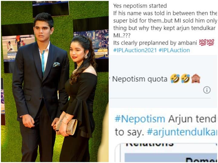 IPL Auction IPL 2021 Sara Tendulkar Message To Support Arjun Tendulkar Mumbai Indians After Arjun Declared Nepotism Product By Trolls IPL 2021: Sara Tendulkar Shuts Down 'Nepotism' Trolls For Brother Arjun By Posting Inspiring Message