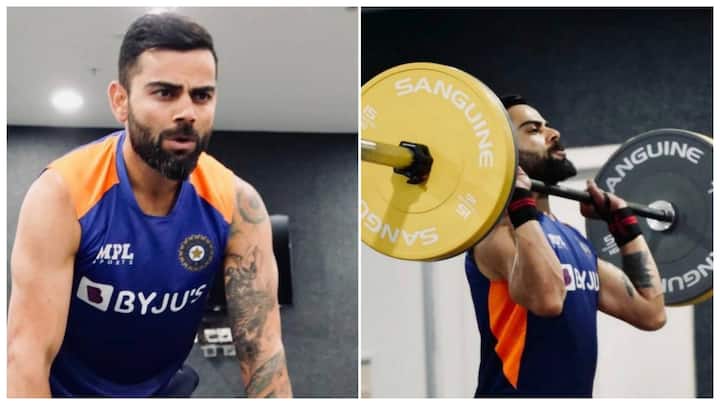 In Pics: After ‘Depression’ Comment, Virat Kohli Sweats It Out Before The Third Test Vs England At Motera In Pics: After ‘Depression’ Comment, Virat Kohli Sweats It Out Before The Third Test Vs England At Motera