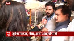 Hanuman Temple: 'Not a day to do politics, pray for everyone's well being', says Durgesh Pathak