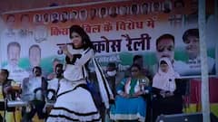 Controversy after dance in Cong's Jan Aakrosh Rally at Jharkhand's Saraikela