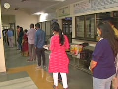 IN PICS | Gujarat Civic Polls: People Queue Up Early; Amit Shah Casts His Vote In Ahmedabad