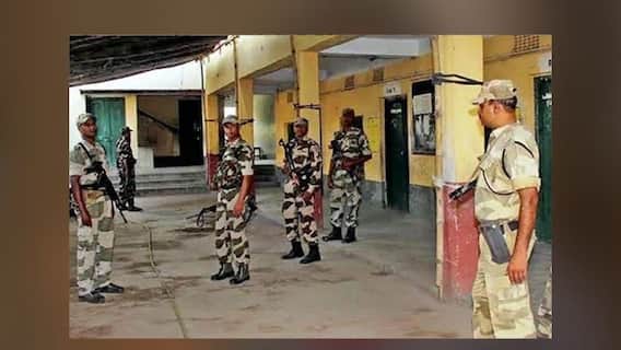 West Bengal Assembly Election 2021: বর্ধমানে রুটমার্চ সিআরপিএফ জওয়ানদের