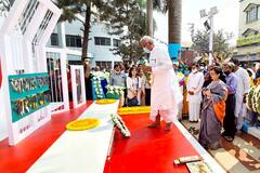 International Mother Language Day ভাষা দিবসের দিনে নিউ ব্যারাকপুরে তৈরি হল শহিদ বেদী, স্মরণ করা হল একুশের ইতিহাস