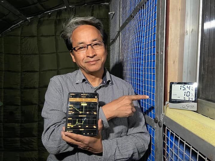 Sonam Wangchuk's Solar Powered Heated Tent Can Keep Soldiers In Galwan Valley Warm In Rough Terrains Innovator Sonam Wangchuk Built A Solar Powered Heated Tent For Galwan Valley Soldiers