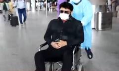 ਵ੍ਹੀਲ ਚੇਅਰ 'ਤੇ ਬੈਠੇ ਨਜ਼ਰ ਆਏ ਕਪਿਲ ਸ਼ਰਮਾ