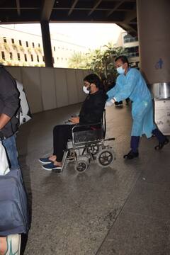 PICS: Kapil Sharma Spotted On Wheelchair At Mumbai Airport, Fans Worry About His Health